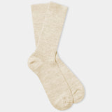 ALPACA SOCKS undyed alpaca wool white