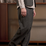 CARLO trousers lambswool anthracite