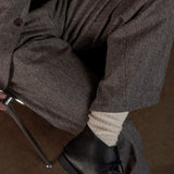 ELMAR/CARLO suit lambswool herringbone taupe