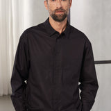 DARIO shirt tencel linen black