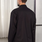 DARIO shirt tencel linen black