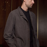 ELMAR/CARLO suit eco flannel mud