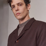 ELMAR blazer lambswool marron
