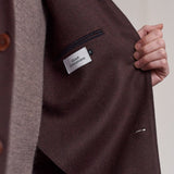ELMAR blazer lambswool marron