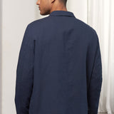 ELMAR/CARLO suit linen cold navy