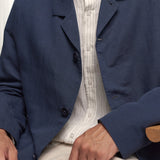 ELMAR/CARLO suit linen cold navy
