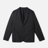 ENVER/JOSTHA suit cool wool ebony