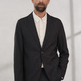 ENVER/JOSTHA suit cool wool ebony
