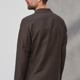 ENVER/JOSTHA suit linen coffee