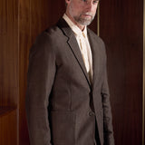 ENVER/WABAN suit winter linen coffee