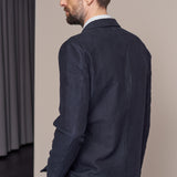 ENVER/JOSTHA suit winter linen navy