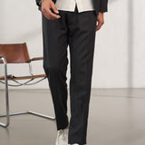 ENVER/JOSTHA suit cool wool ebony