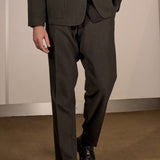 ENVER/JOSTHA suit eco flannel black olive
