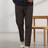 JOSTHA trousers linen coffee