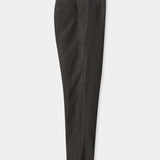 JOSTHA trousers winter linen black olive