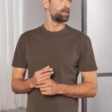 LIRON t-shirt eco pique coffee