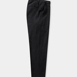 MAX trousers eco flannel coal
