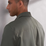 OWE overshirt eco cool wool olive
