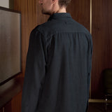 SIMON shirt eco flannel cold navy