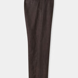 WABAN trousers winter linen coffee