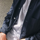 ASIR jacket eco canvas 230g navy
